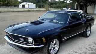 1970 Mustang Mach 1  Triple Black [upl. by Dielu]