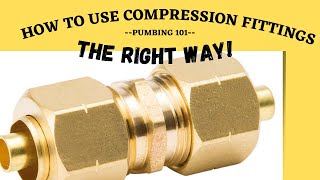 Compression Fitting 101 Everything You Need to Know [upl. by Nospmoht398]