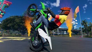 KAWASAKI KX 450F  THE CREW MOTORFEST  gameplay [upl. by Par]