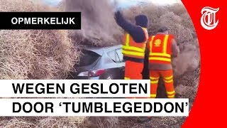 Auto’s begraven door bizar fenomeen [upl. by Bernete]