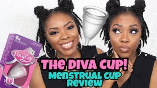 The Diva Cup REVIEW │ HOW TO USE A MENSTRUAL CUP [upl. by Christal]