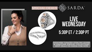 SARDA™ Live February 28 2024 Sterling Silver amp Gemstone Jewelry From Designer Janyl Sherman [upl. by Karen]