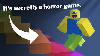 I Made a Roblox Obby Thats Secretly a Horror Game [upl. by Goldenberg]