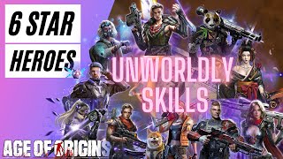 6 Star Hero Guide  Unworldly Skills Age of Origins [upl. by Hgieleak455]