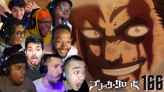 YAMI SUKEHIRO  BLACK CLOVER EPISODE 166 BEST REACTION COMPILATION [upl. by Ruben]