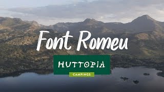 Camping Huttopia Font Romeu  Visite virtuelle dans les Pyrénées [upl. by Dimitri302]