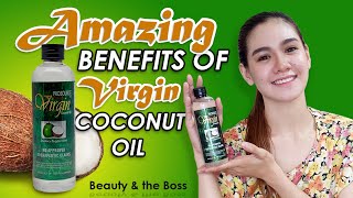 Health Benefits of Virgin Coconut Oil  Top 5 Amazing Benefits and Uses  ProSource  Criscel Diano [upl. by Glory]