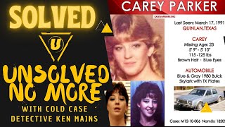 Carey Mae Parker  Missing Person  SOLVED [upl. by Finny]