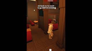 Breaking into random homes 😍 shorts bloxburg roblox funnycomedy lol troll trolling [upl. by Anaidirib]