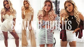 SUMMER WHERE YOU AT 👀☀️ OUTFIT IDEAS 2018 [upl. by Desiri]