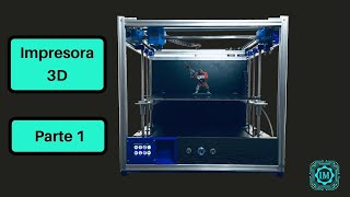 Como hacer una Impresora 3D hecha en casa  parte 1  3D printer [upl. by Nahamas]