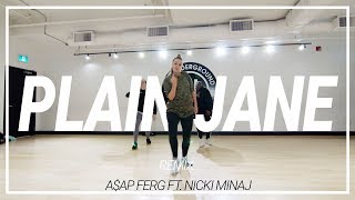 AAP FERG  Plain Jane Remix Ft Nicki Minaj  Choreography by Leah Totten [upl. by Nahshun]