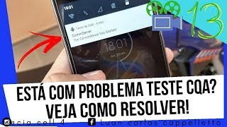 RESOLVIDO teste CQA 2019 [upl. by Rimma]