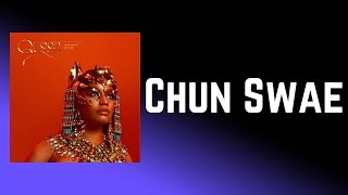 Nicki Minaj  Chun Swae Lyrics feat Swae Lee [upl. by Aerua]