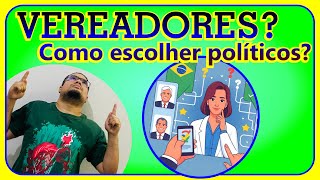 Como Escolher um Político para Votar Consciente  Vereadores e Tipos de Votos Explicados CURVELO [upl. by Skyla]