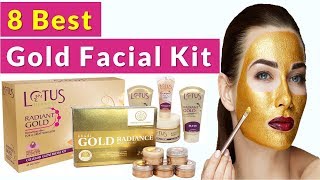 8 Best Gold Facial Kit [upl. by Yrahk]