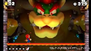 New Super Mario Bros 2 Final Bowser Boss Battle HD Quality  Spoilers [upl. by Ecinej]