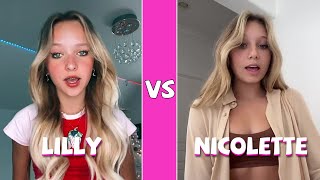 Lilly Ketchman Vs Nicolette Durazzo TikTok Dance Battle 2021 [upl. by Assen83]