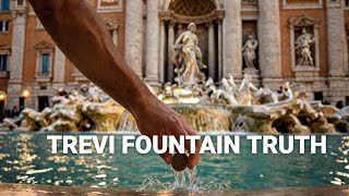 Uncovering Secrets of Romes Trevi Fountain short shorts youtubeshorts youtube [upl. by Lauralee267]