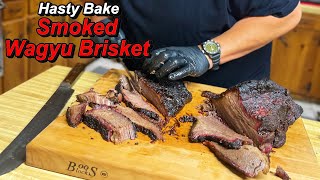 Hasty Bake Smoked Wagyu Brisket [upl. by Citron]