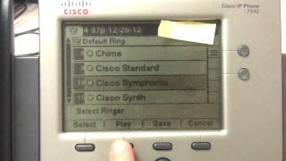 Cisco IP Phone Ringtones [upl. by Moritz961]