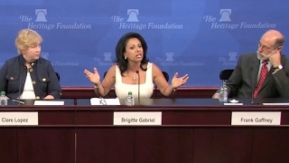 Brigitte Gabriels Epic and Brilliant Answer To quotMost Muslims Are Peacefulquot [upl. by Drofhsa]