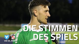 Die Stimmen nach dem Spiel gegen Viktoria Berlin I Inside RWE [upl. by Rma139]