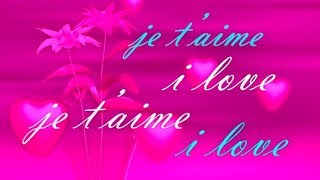 JE TAIME chanson de mariage version disco [upl. by Anaidirib]