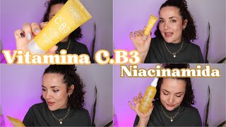 Pruebo línea Vitamina CB3 Niacinamida de Ziaja  Merece la penaMiMundoBeauty [upl. by Ainsworth]