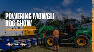 Powering Mowgli Dog Show With 100kVA Generators [upl. by Esilehs943]