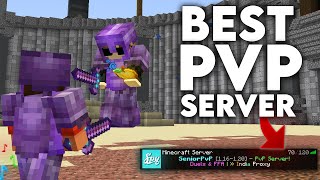 Top 5 Best PVP Servers With Best Ping lag free servers  Cracked  Minecraft [upl. by Havot]