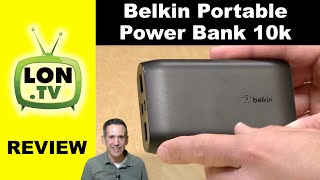 Belkin Portable Power Bank Charger 10K Review [upl. by Acquah]