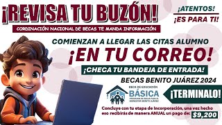 📲💥¡¡REVISEN SU CORREO ELECTRÓNICO ALUMNOS📲💥 CORDINACIÓN DE BECAS LES MANDÓ UN CORREO 🔴¡ATENTOS🔴 [upl. by Vyse]