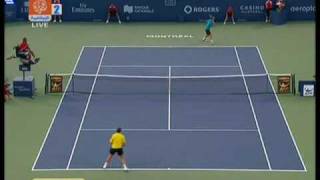 Federer vs Wawrinka Montreal 2009 highlights part1 [upl. by Idnyl]