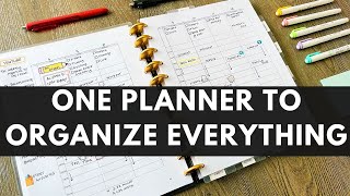 One Planner To Organize My Entire Life  Monthly Flip Through oneplanner lifeorganized [upl. by Phail]