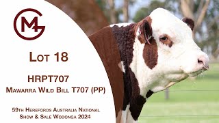 Lot 18 Mawarra Wild Bill T707 PP [upl. by Stillas]