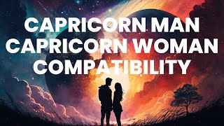 Capricorn Man and Capricorn Woman Compatibility Two Ambitious Souls on a Shared Journey [upl. by Hakaber]