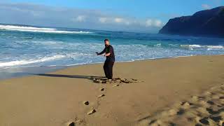 I Liq Chuan 21 Form Polihale Beach Kauai January 7th 2018 [upl. by Luiza]