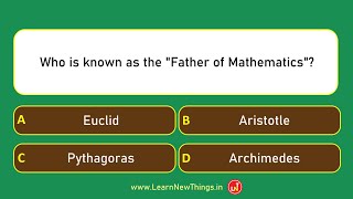 Mathematics Quiz Part 325  12 Questions  Quiz by Learn New Things  Maths Quiz [upl. by Turino]