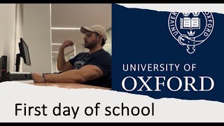 A day in the life of a Maths and Physics student at Oxford University  First day of school [upl. by Clardy136]