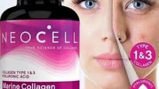 تجربتي مع حبوب كولاجين مع فيتامينCللبشرة من الشركة الامريكية نيوسيلcollagen type1amp3 neocell [upl. by Enimrac]