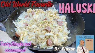 HALUSKI An Old World Favorite Peasant Food with Wealthy Taste [upl. by Yddet]