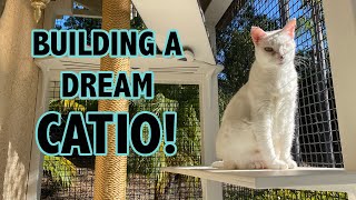 Building a Catio for my Cats From Start to Finish [upl. by Attenaej367]