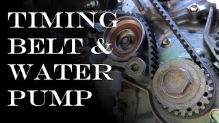 Timing Belt  Waterpump Replacement Toyota amp Lexus V6 [upl. by Esmond]