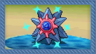 Shiny Starmie in Pokemon White 2 after 7998 Rippling Water encounters [upl. by Aernda]