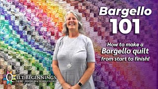 Creating a Bargello Quilt from Start to Finish  Quilt Beginnings [upl. by Nahtnamas60]