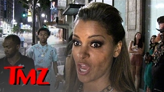 Claudia Jordan Gets Punched at BET Awards By Omarosas MOM  TMZ [upl. by Mungo981]