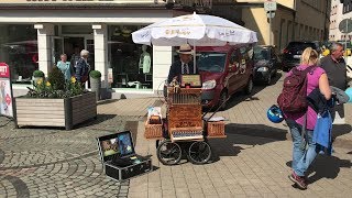 Spring Market and Sunday Shopping  Wittlich Germany [upl. by Haniraz614]