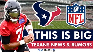 The Houston Texans Just Got GREAT News [upl. by Atter]