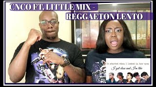 Reggaeton Lento Remix  CNCO ft Little Mix  Couple Reacts [upl. by Xylon]